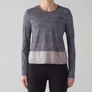 Lululemon Sole Training Long Sleeve Top